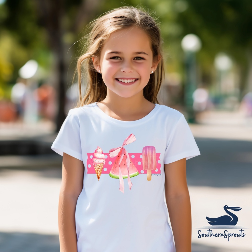 New Southern Sprouts Summertime Tshirt, Various Sizes
